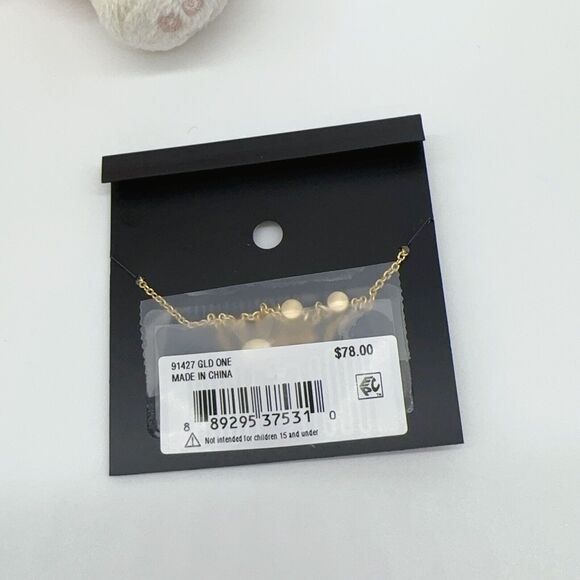 Coach 91427 Pave Signature Slider Bracelet, Gold NWT, Org $78, Limited Edition - Picture 3 of 10